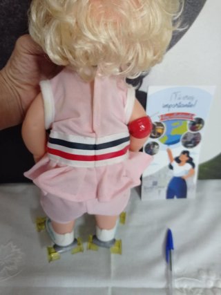 Muñeca Romy Jesmar Patines y Medalla