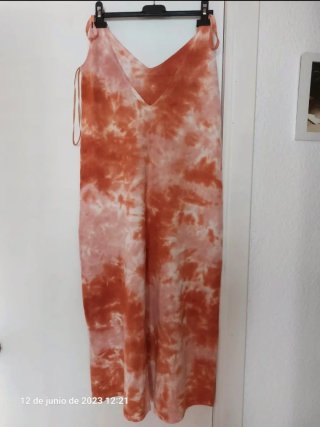 Vestido midi tie dye