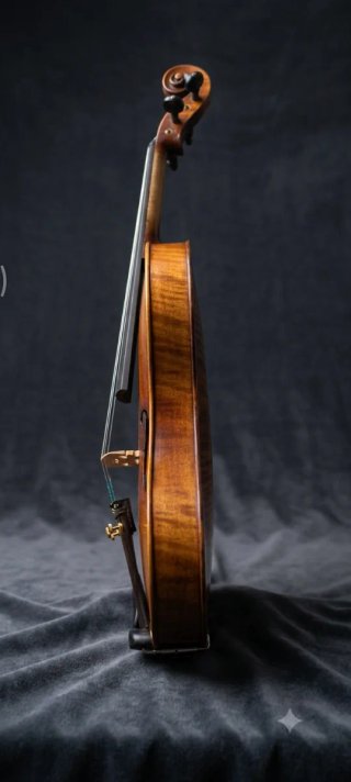 Violín Estilo Gusetto sin Esquinas 4/4 Sin afinar.