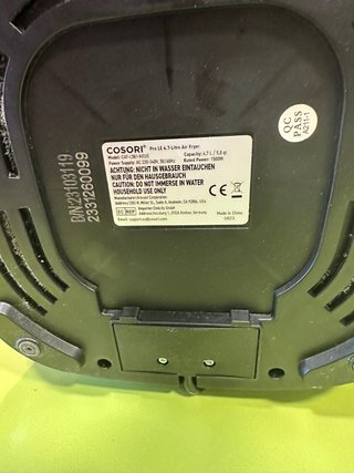 Freidora COSORI PRO LE 4,7L