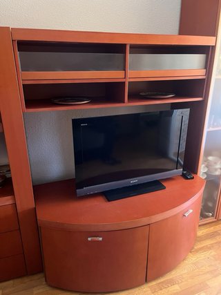 Mueble de salón de cerezo