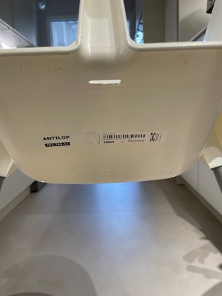 Trona IKEA ANTILOP Blanca