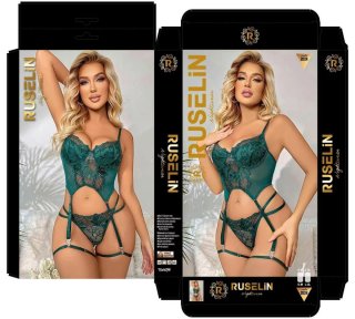 Conjunto lencería RUSELIN leopardo