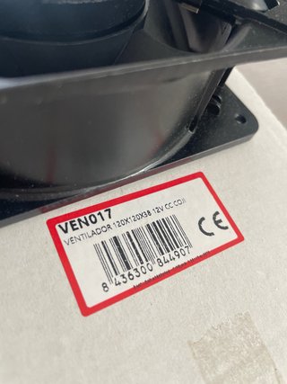 Ventilador Ordenador LUFT 12V DC 0.60A