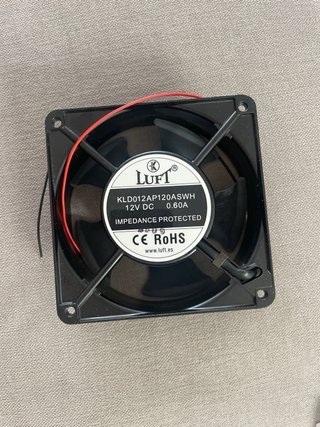 Ventilador Ordenador LUFT 12V DC 0.60A