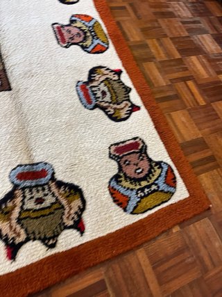 Tappeto Sud Americano Spirituale Lana 203x148