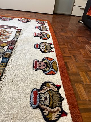Tappeto Sud Americano Spirituale Lana 203x148