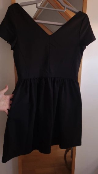 Mini vestido negro