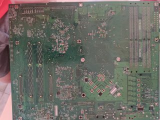Placa base HP antigua