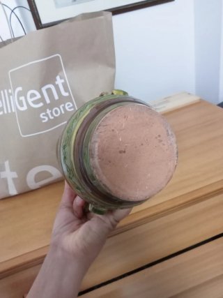 Vaso decorativo con manici