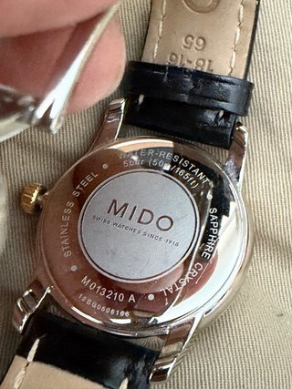 Reloj Mido Baroncelli Oro Blanco Nuevo