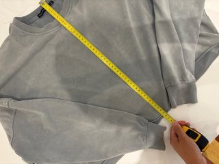 Sudadera Oysho Sport Gris / Verde eucalipto (S)
