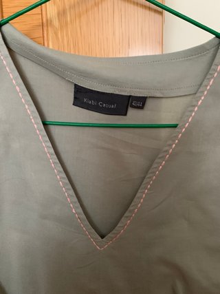 Blusa Kiabi verde talla XL