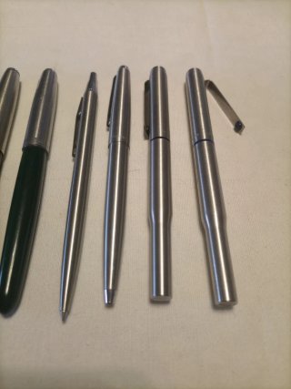 Set penne Parker 21 e Flighter, Reform 1.1, Inoxcrom 77