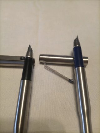 Set penne Parker 21 e Flighter, Reform 1.1, Inoxcrom 77