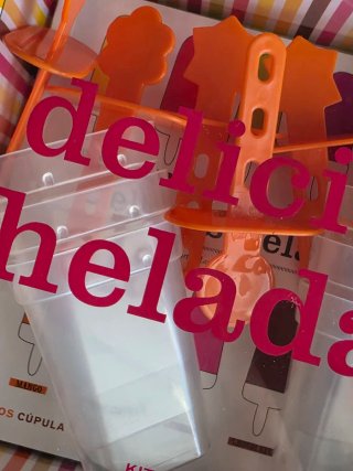 Kit libro + moldes helados