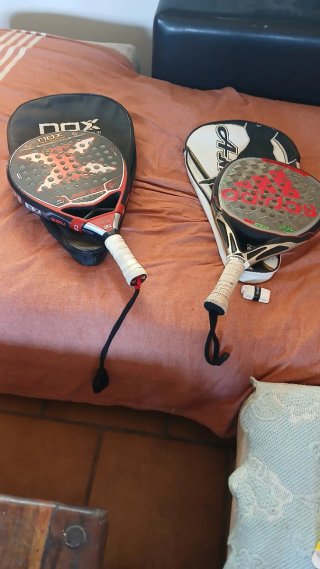 Palas de Padel...NOX Y ADIDAS