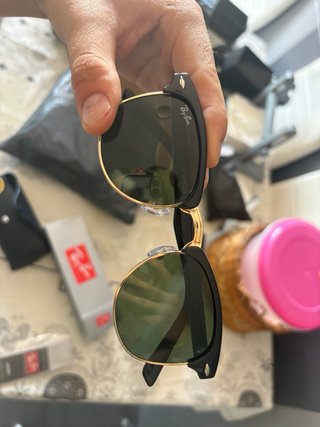 Gafas de sol Ray-Ban Clubmaster negras