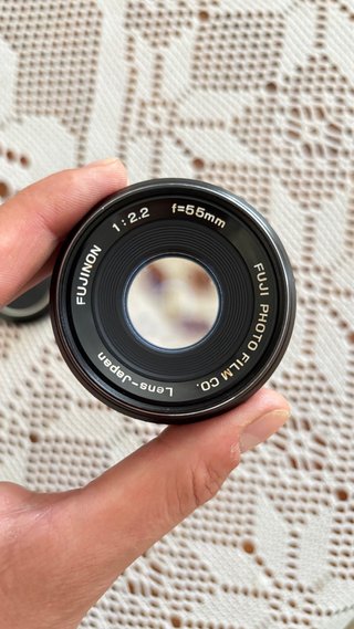 Objetivo Fujinon 55mm f/2.2 Fuji Photo film VINTAG