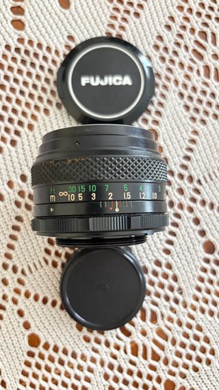 Objetivo Fujinon 55mm f/2.2 Fuji Photo film VINTAG