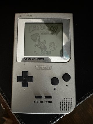Nintendo Game Boy Pocket Plateada Original MGB-001