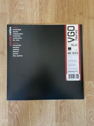 Vinilo Piratas - Relax