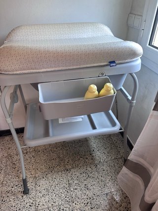 Bañera cambiador bebé