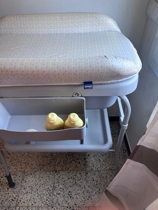 Bañera cambiador bebé