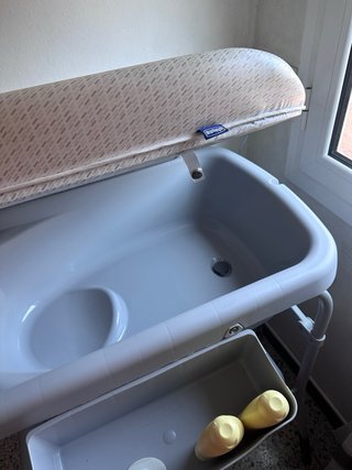 Bañera cambiador bebé