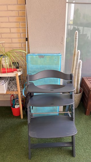 Trona evolutiva gris