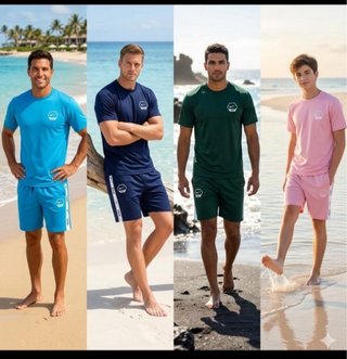 Conjunto Nike Camiseta y Pantalón Corto