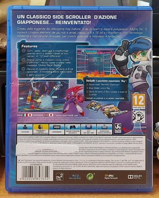Mighty No. 9 PS4 Italiano + Artbook & Poster