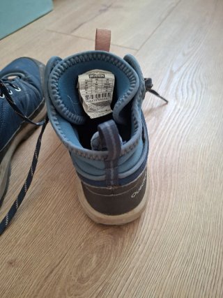 Zapatillas de montaña niño azul