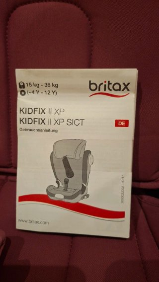 Silla coche Britax Römer Kidfix II XP 15-36Kg 4-12