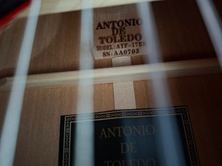 Guitarra Antonio De Toledo Roja
