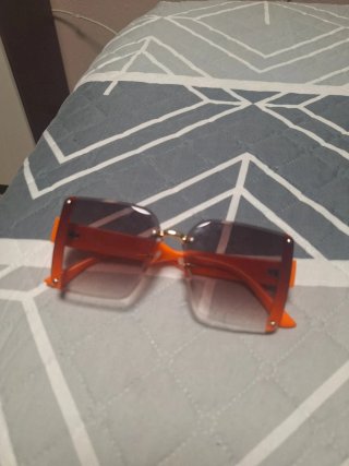 Gafas de sol cuadradas sin montura