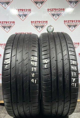 215 45 17 Y KUMHO RUEDA SEMINUEVA OPORTUNIDAD