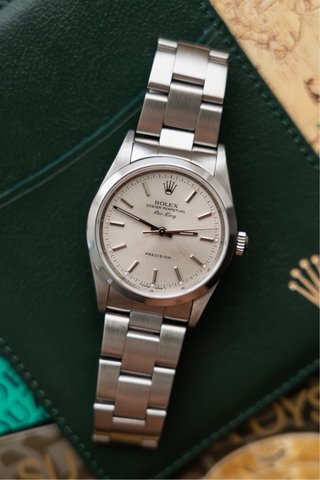 Rolex Air-King 14000 Esfera Blanca