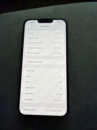 iPhone 14 Plus Diseño Marino
