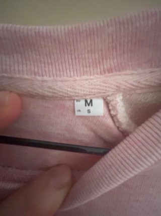 Sudadera rosa Madame Chiante Talla M