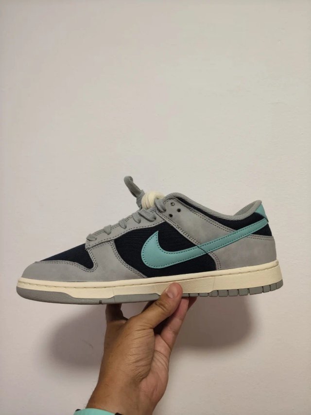 T46 Nike Dunk Low Retro  Azul/Gris