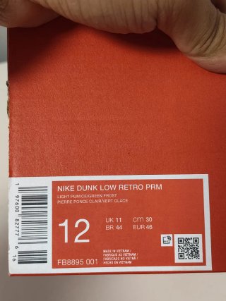 T46 Nike Dunk Low Retro  Azul/Gris