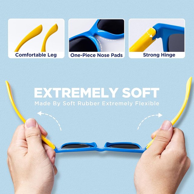 Gafas de Sol para Niños (3-10 años)