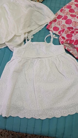 Lote 4 vestidos verano bebé
