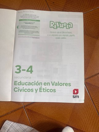Educación en Valores Cívicos y Éticos 3-4 Secun...