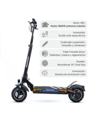 Smartgyro Speedway Pro Patinete Eléctrico + llave