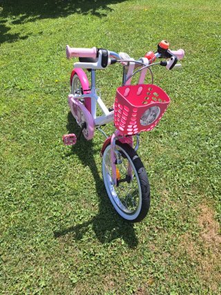 Bicicleta infantil rosa Btwin