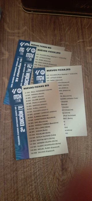 Megacracks 25-26 Cromos Fútbol