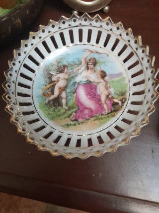 Bandeja decorativa vintage