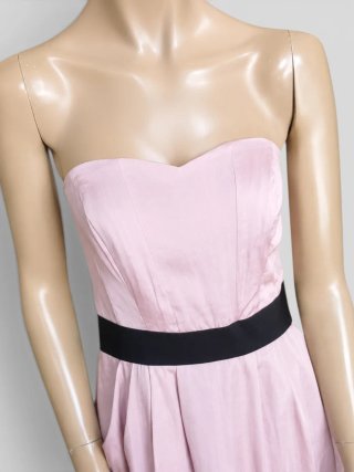 Vestido H&M Corazón Satinado Talla L